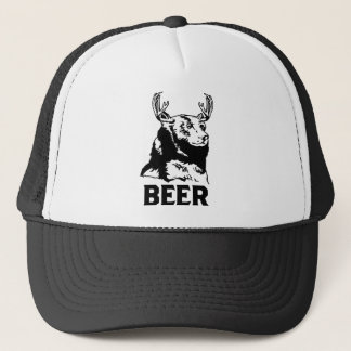 Bear + Deer = Beer Trucker Hat