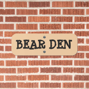 BEAR DEN STREET SIGN