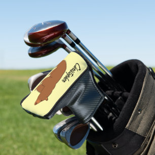 Bear Design Any Colour Background Golf Head Cover