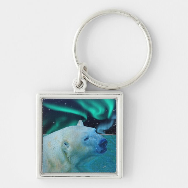 Bear Design for Animal and Wildlife-Supporters Keychain (Front)