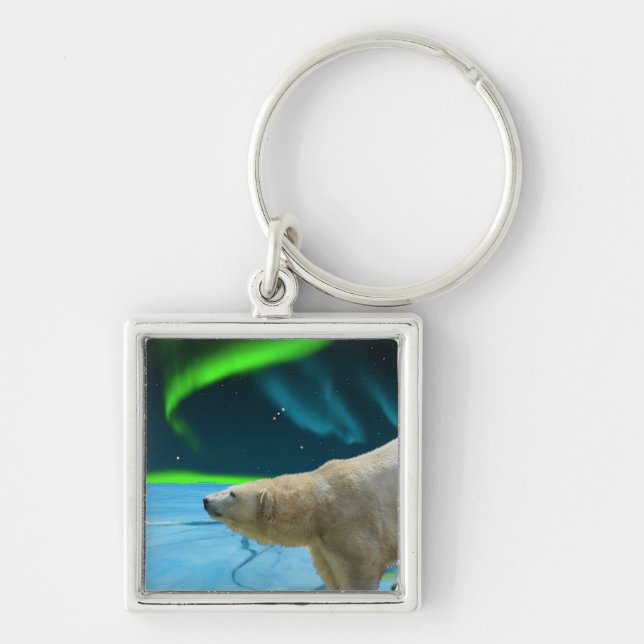 Bear Design for Animal and Wildlife-Supporters Keychain (Front)