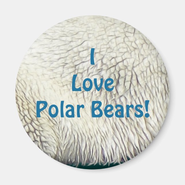 Bear Design for Animal and Wildlife-Supporters Magnet (Front)