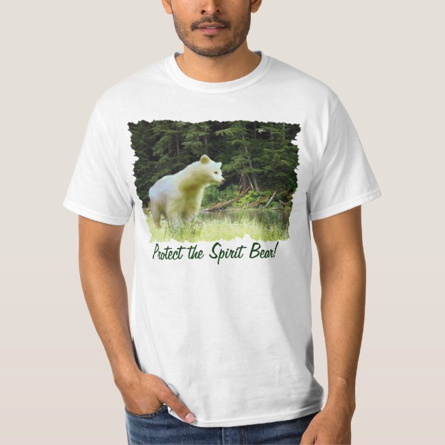 Bear Design for Animal and Wildlife-Supporters T-Shirt (Front)