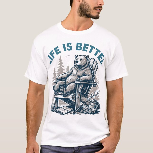 Bear design  T-Shirt (Front)