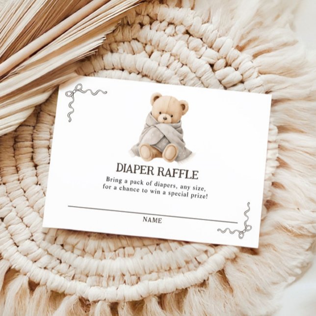 Bear Diaper Raffle Card  (Creator Uploaded)