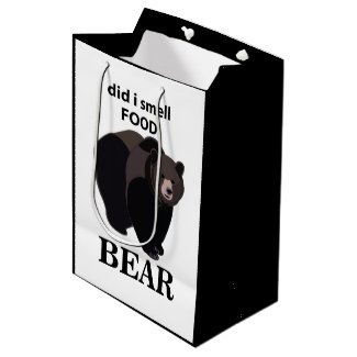 Bear Did I Smell Food Funny Bear