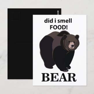 Bear Did I Smell Food Funny Bear
