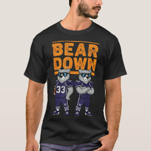Bear Down Women Kids Boys Girls Youth Teen Men T-Shirt