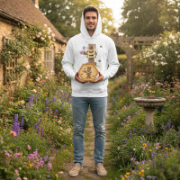 Bear Dressed as Bumblebee with Flowers