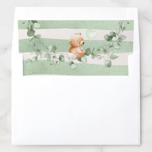 Bear Eucalyptus Envelope Liner