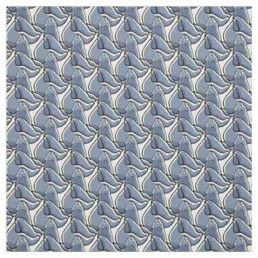 Bear Fabric Polar Bear Cub Fabric Customizable