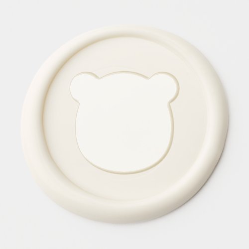Bear Face Shape Wax Seal Sticker