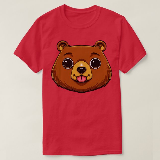 Bear Face T-Shirt (Design Front)