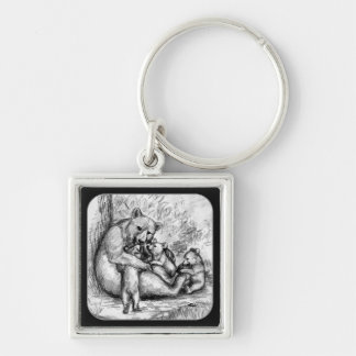 Bear Family Keychain