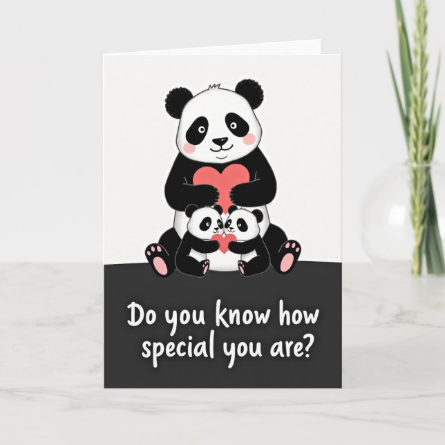 Bear Family Love Mothers Day Card (Front)