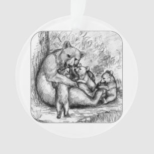 Bear Family Ornament