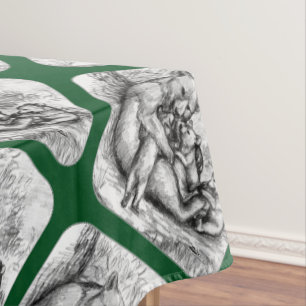 Bear Family Tablecloth