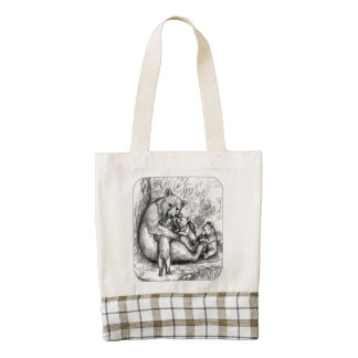 Bear Family Zazzle HEART Tote Bag