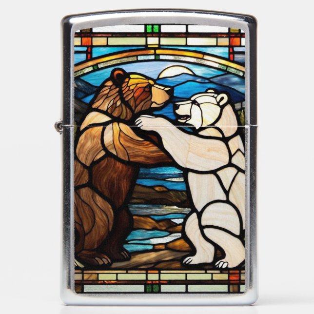 Bear Fight Lighter (Front)