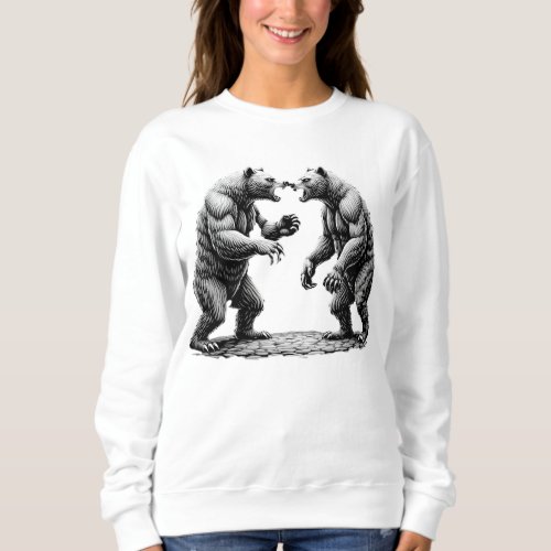 bear fight sweatshirt