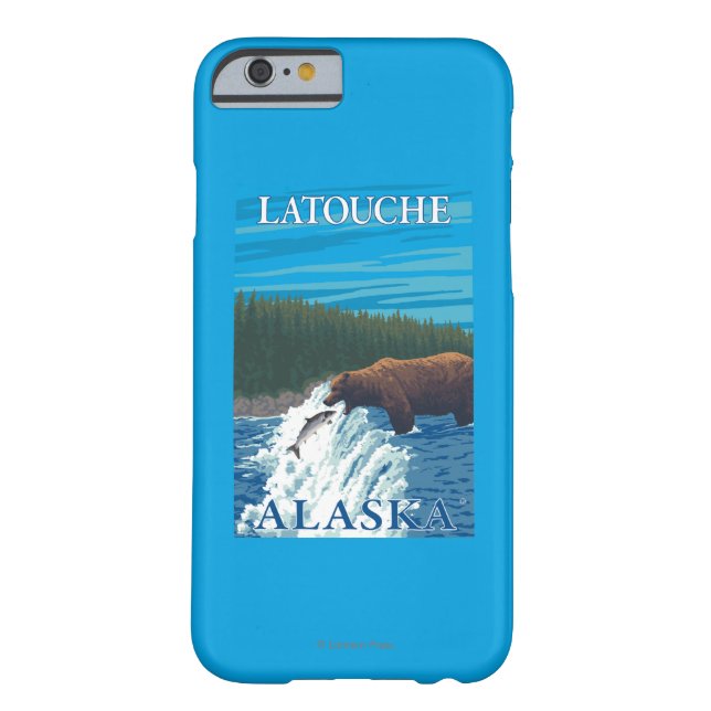 Bear Fishing in River - Latouche, Alaska Case-Mate iPhone Case (Back)