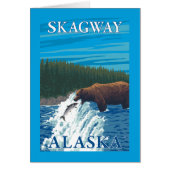 Bear Fishing in River - Skagway, Alaska (Front)