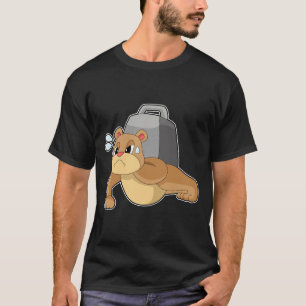 Bear Fitness Weight Sports T-Shirt