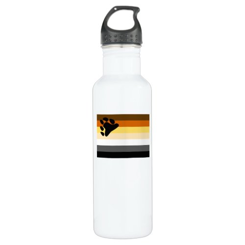 BEAR FLAG ORIGINAL _png Stainless Steel Water Bottle
