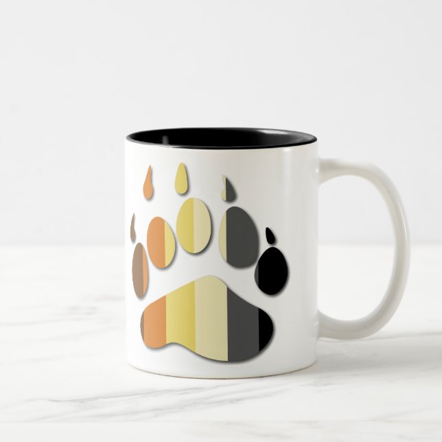Bear Flag Paw Mug (Right)