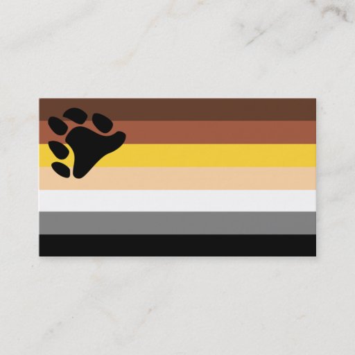 Customizable Bear Flag Trick Card Business Card