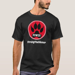Bear foot football team photo template tshirt