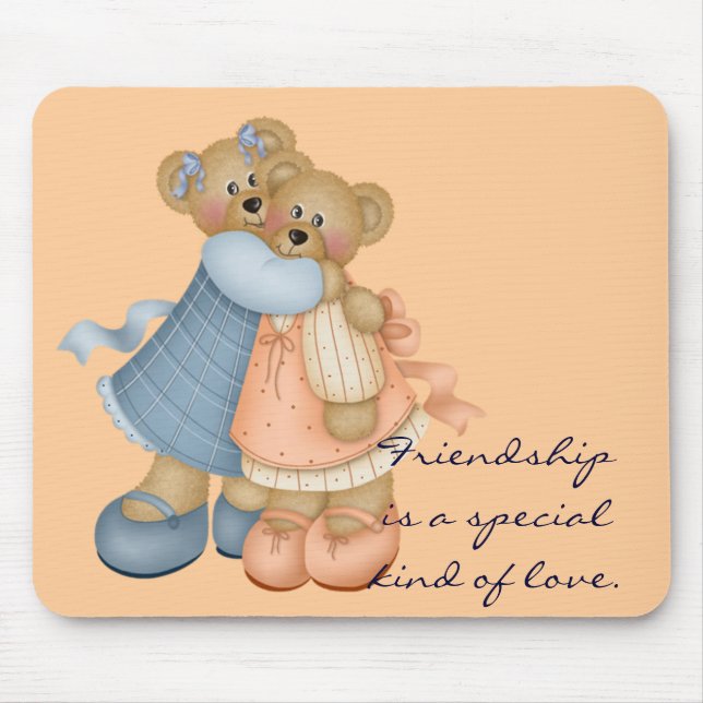 Bear Friends 3 - Friendship is Mouse Pad (Front)