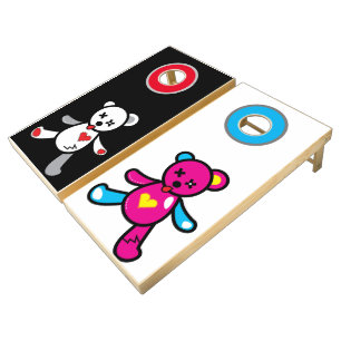Bear Friends Cornhole Set