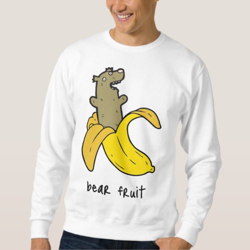Bear Fruit Christian Funny Men  Womens Apparel Sweatshirt