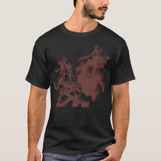 Bear Funny Man Punching Bear Retro Vintage Hunting T-Shirt