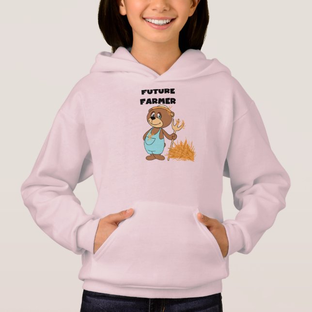 Bear Future Farmer Hoodie (Front)