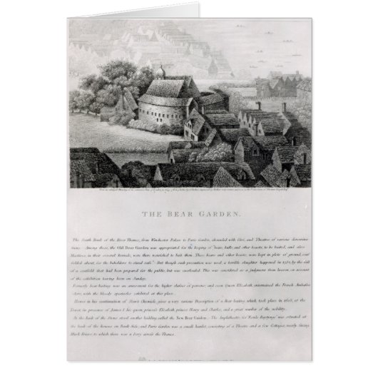 Bear Garden, 1647 Cards (Front)