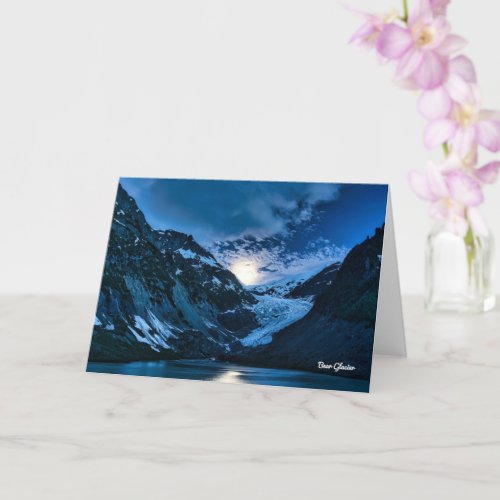 Bear Glacier Landscape Card