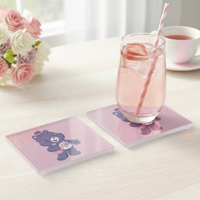 Bear Glass Coaster (Creator Uploaded)