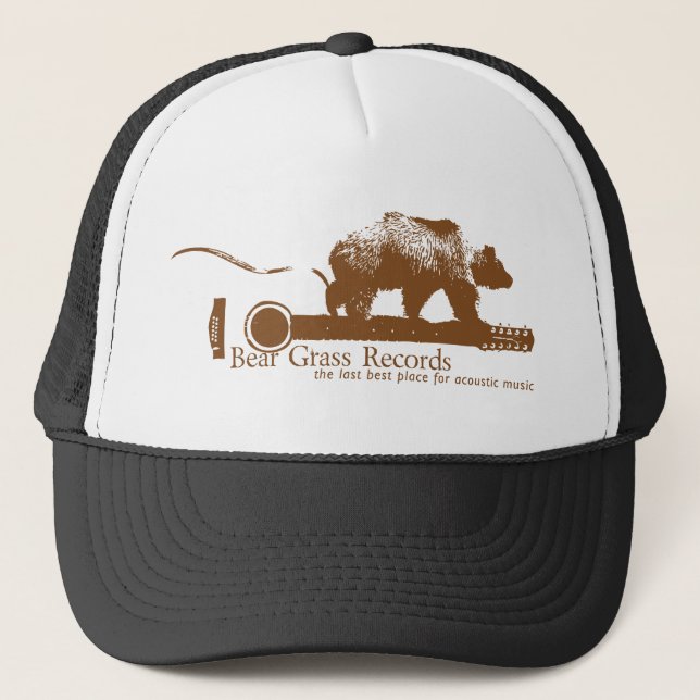 Bear Grass Records Trucker Hat (Front)