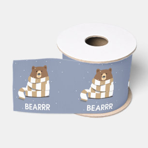 BEAR GROSGRAIN RIBBON