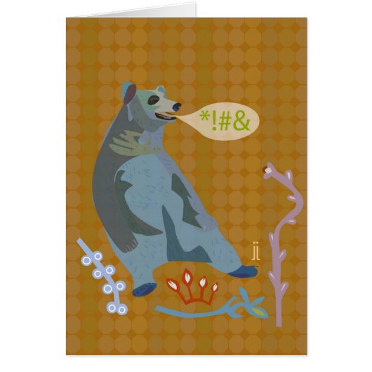 bear growl cards (Front)