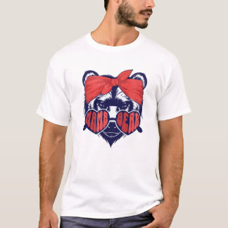 Bear Head Sunglasses Mom Mommy T-Shirt