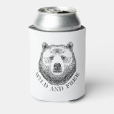 Grizzly Bear Beer Painting Groomsmen Gifts Kodiak Brown Ale 