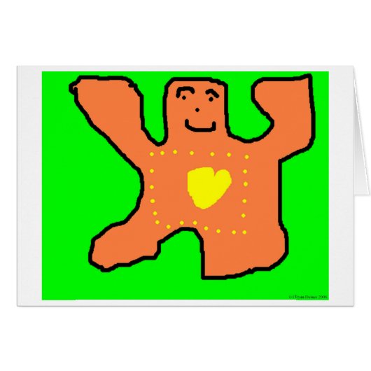 Bear Heart card (Front Horizontal)