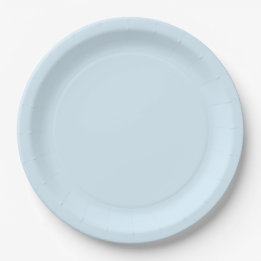Bear Heart Collection - Blue Paper Plates