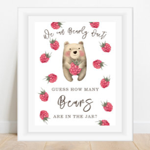 BEAR - How many bears are in the jar Poster