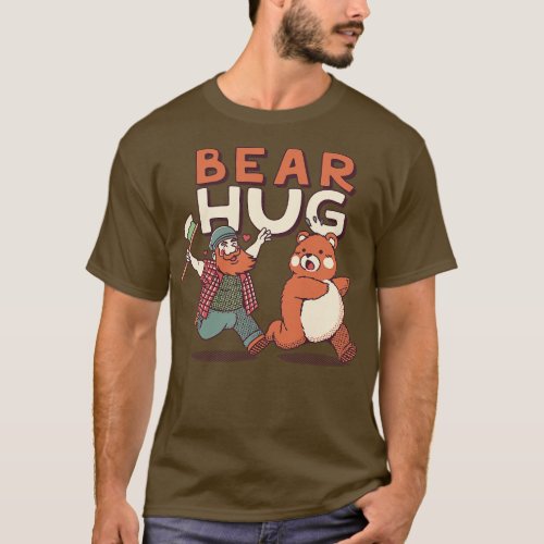 Bear Hug Cuteness Attack by Tobe Fonseca T_Shirt