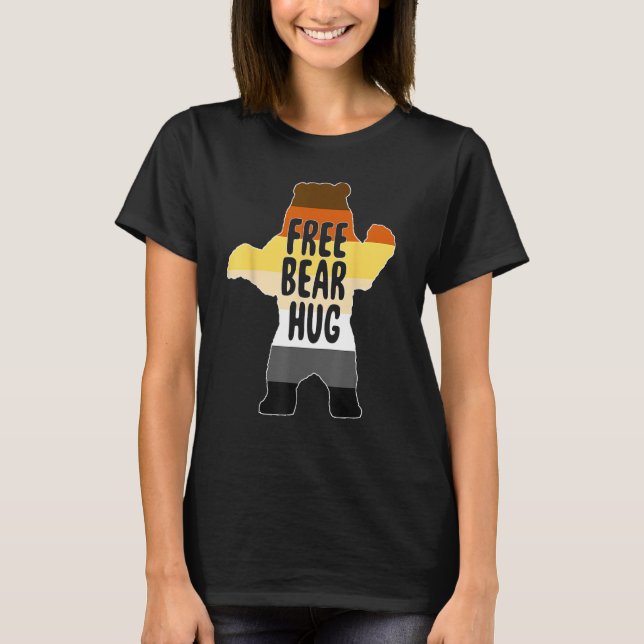Bear Hug Gay Pride Shirt For Men LGBT (Front)