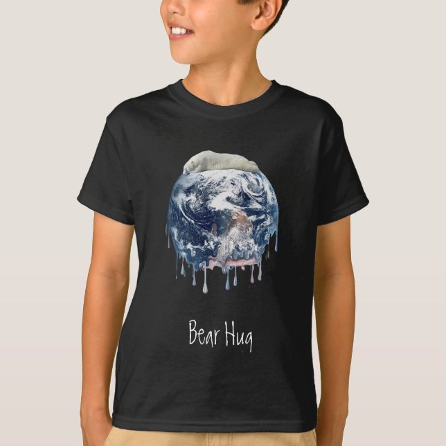 Bear Hug with Text T-Shirt (Front)